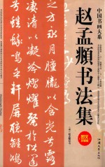 中国书画大系 赵孟頫书法集