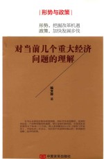 对当前几个重大经济问题的理解