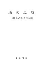 缅甸之战 随孙立人刘放吾将军远征纪实