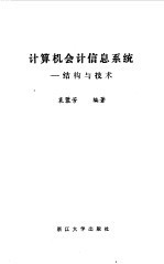 计算机会计信息系统 结构与技术