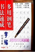 多用钢笔书法速成字帖 行书