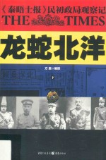 龙蛇北洋 《泰晤士报》民初政局观察记 下