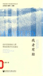 残者有助 农村贫困残疾人群帮扶政策评估及建议