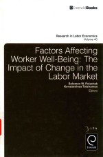 FACTORS AFFECTING WORKER WELL-BEING:THE IMPACT OF CHANGE IN THE LABOR MARKET