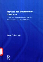 METRICS FOR SUSTAINABLE BUSINESS MEASURES AND STANDARDS FOR THE ASSESSMENT OF ORGANIZATIONS