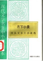 现代文学名著中小学选读本 月下小景 沈从文乡土小说选