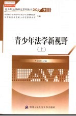 青少年法学新视野 近20年华政青少年犯罪研究成果 上