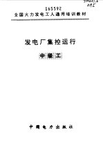 发电厂集控运行 中级工