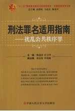 刑法罪名适用指南 扰乱公共秩序罪