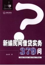 新编民间借贷实务379问