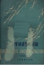中学词语教学经验
