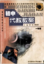 初中代数教案 一年级