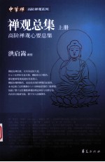 禅观总集：高阶禅观心要总集 上