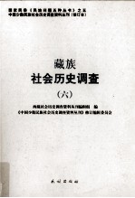 藏族社会历史调查 6