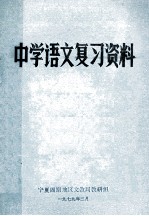 中学语文复习资料