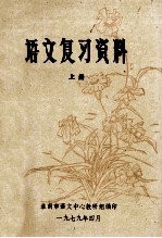 语文复习资料 上