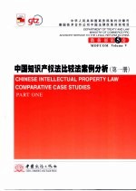 中国知识产权法比较法案例分析 中英文对照