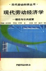 现代劳动经济学 理论与公共政策