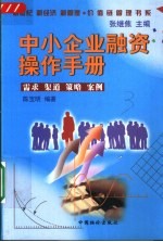 中小企业融资操作手册 需求 渠道 策略 案例
