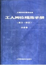 工人岗位规范手册 能力、知识 冶金卷