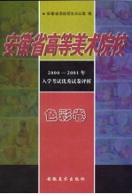 安徽省高等美术院校2000-2001年入学考试优秀试卷评析 色彩卷