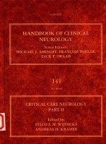 CRITICAL CARE NEUROLOGY PART 2 VOLUME 141 3RD SERIES
