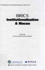 金砖国家 机制与澳门 institutionalization Macau 英文