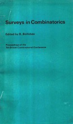 SURVEYS IN COMBINATORICS