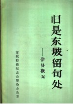 旧是东坡留句处-儋县概况