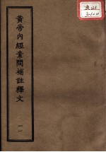 正统道藏本医书 黄帝内经素问补注释文 11