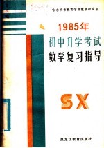 1985年初中升学考试数学复习指导