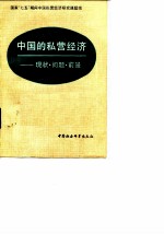 中国的私营经济 现状·问题·前景