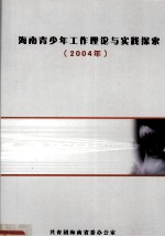 海南省青少年工作理论与实践探索 2004年