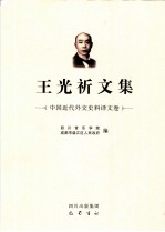 王光祈文集 5 中国近代外交史料译文卷