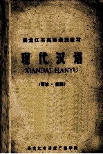 现代汉语 语法·修辞
