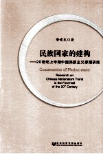 民族国家的建构 20世纪上半期中国民族主义思潮研究