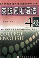 大学英语过关考试题型专项训练 突破词汇语法 4级