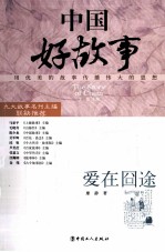 中国好故事 爱在囧途