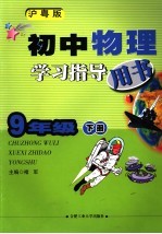 初中物理学习指导用书 九年级 下 沪粤版