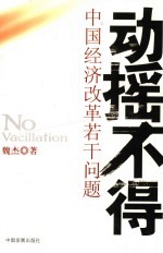 动摇不得 中国经济改革若干问题