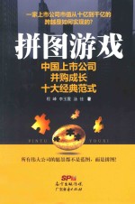 拼图游戏 中国上市公司并购成长十大经典范式