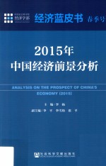 中国经济前景分析 2015年