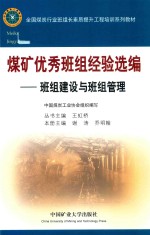 煤矿优秀班组经验选编 班组建设与班组管理