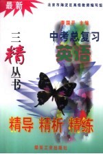 最新中考总复习精导精析精练 英语