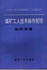 煤矿工人技术操作规程 地质测量