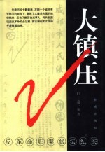 大镇压 反革命归案伏法纪实