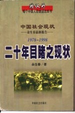 二十年目睹之现状 中国社会现状:朵生春最新报告 1978-1998