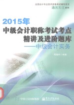 2015年中级会计职称考试考点精讲及进阶题库 中级会计实务