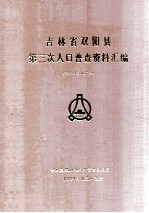 吉林省双阳县 第三次人口普查资料汇编 电子计算机汇总