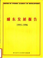 浦东发展报告 1995-1996
